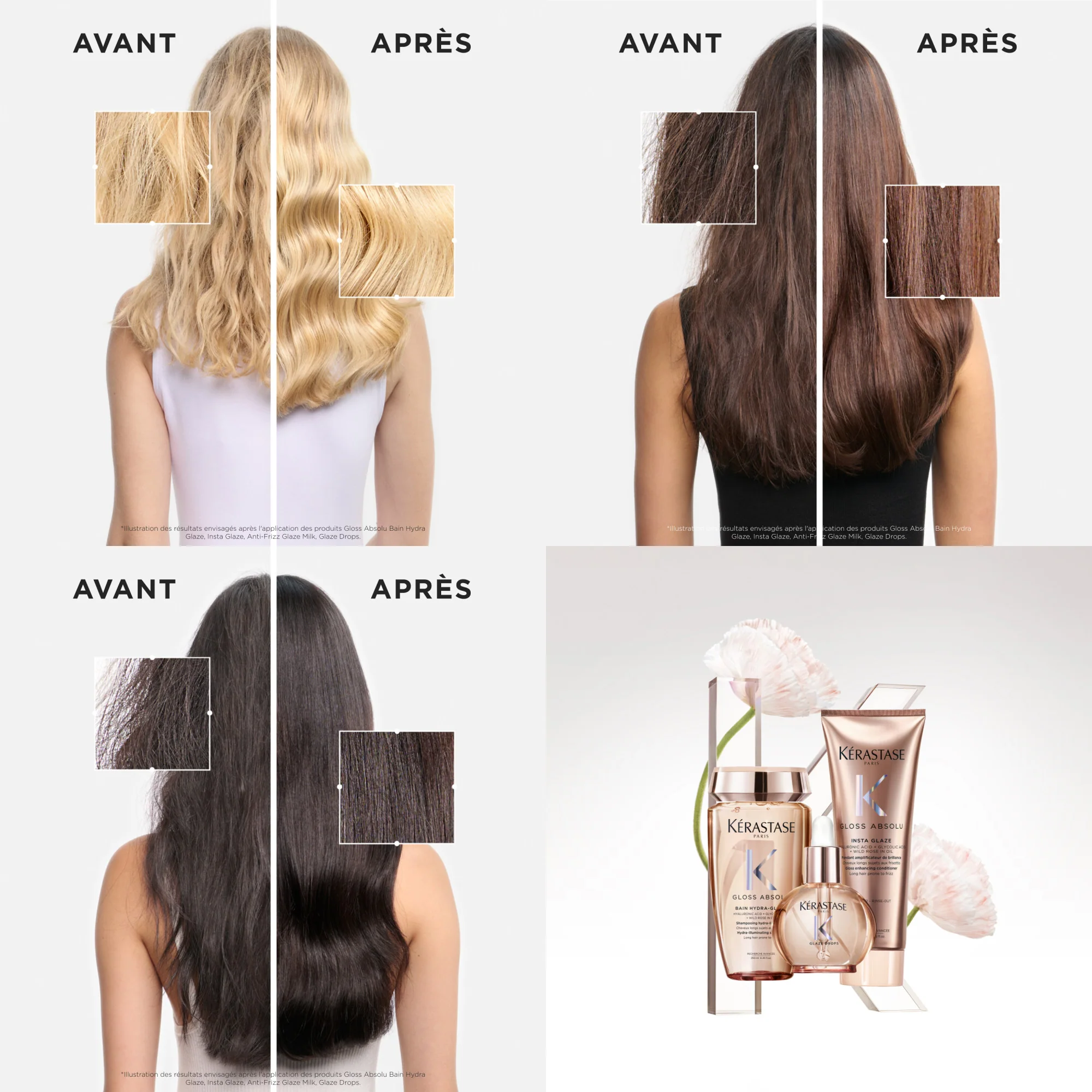 Spray Anti-Frizz Glaze Milk Gloss Absolu Kérastase - Image 3