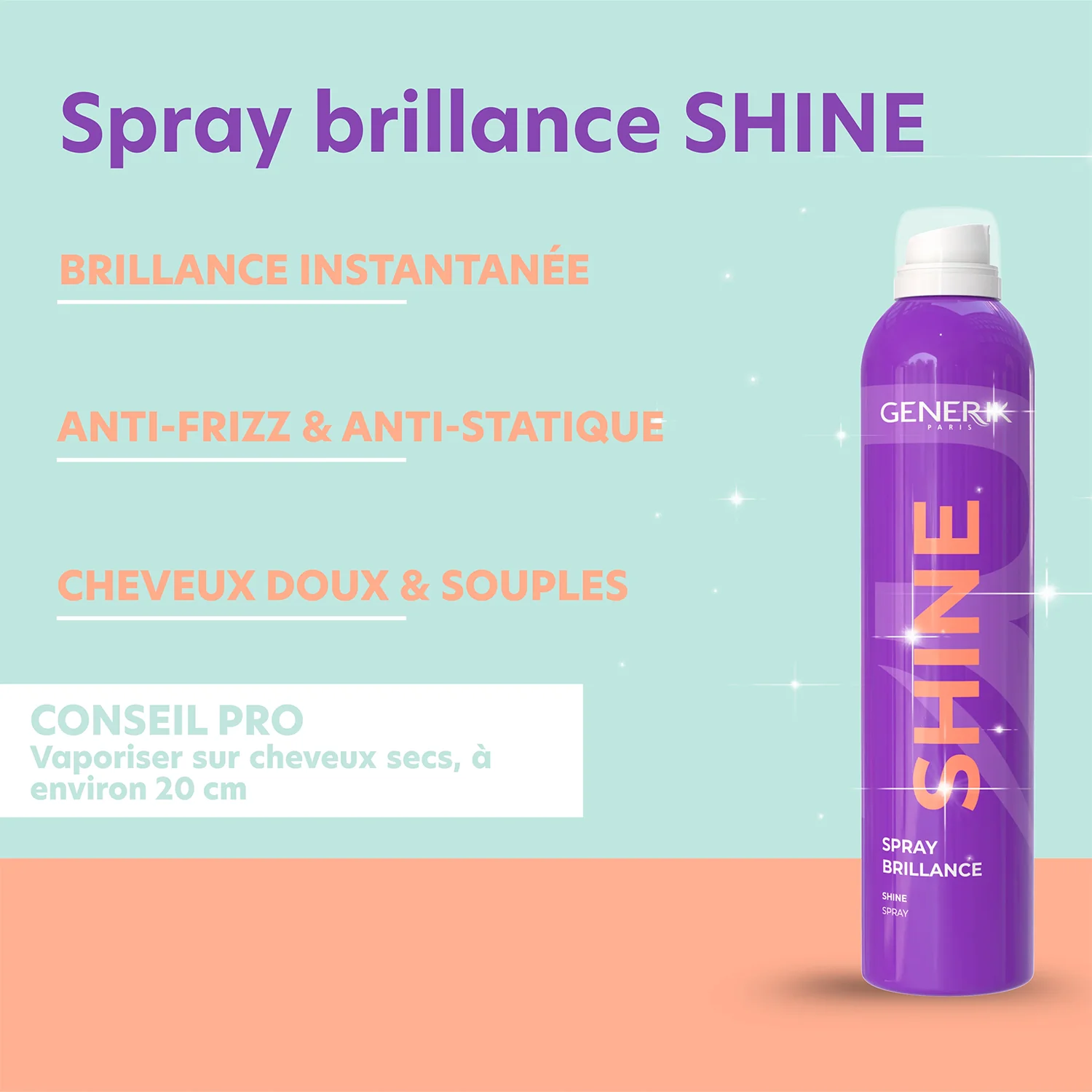 Spray Brillance Shine Generik 300 ML - Image 3