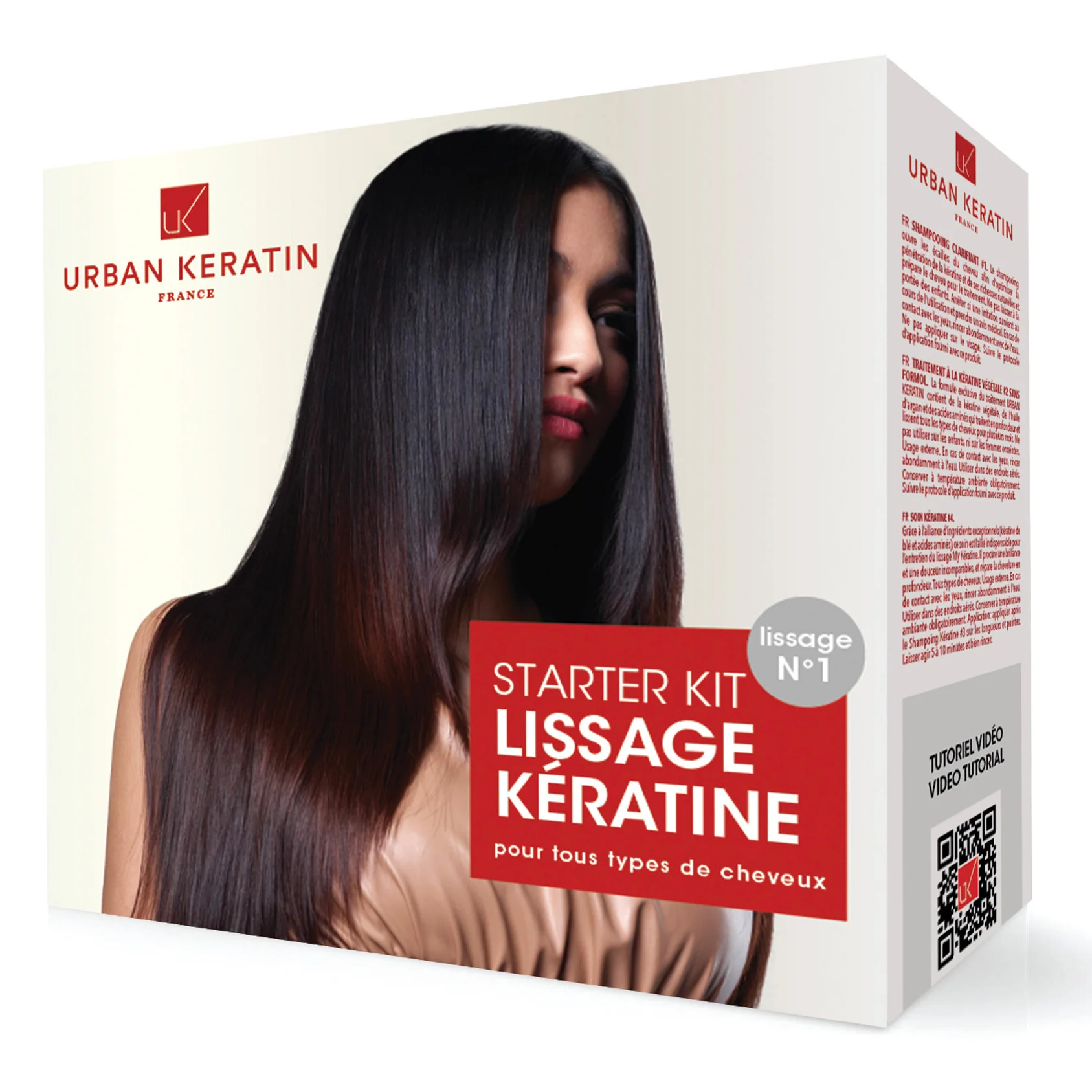 Starter Kit Lissage Kératine My Kératine Urban Keratin 3x50ML