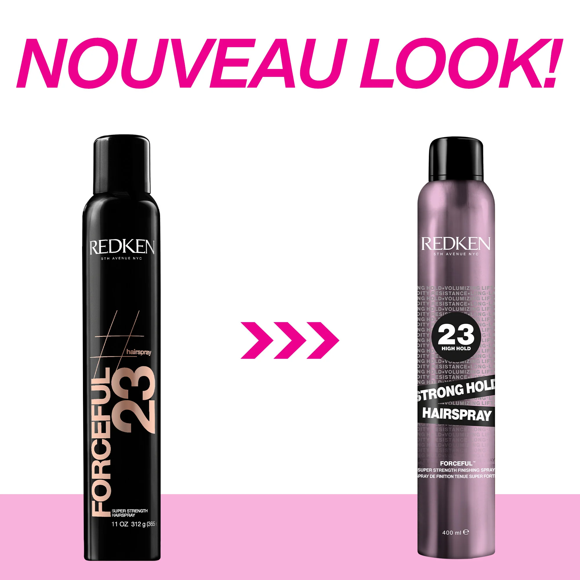 Strong Hold Hairspray 23 Redken 400 ML - Image 2
