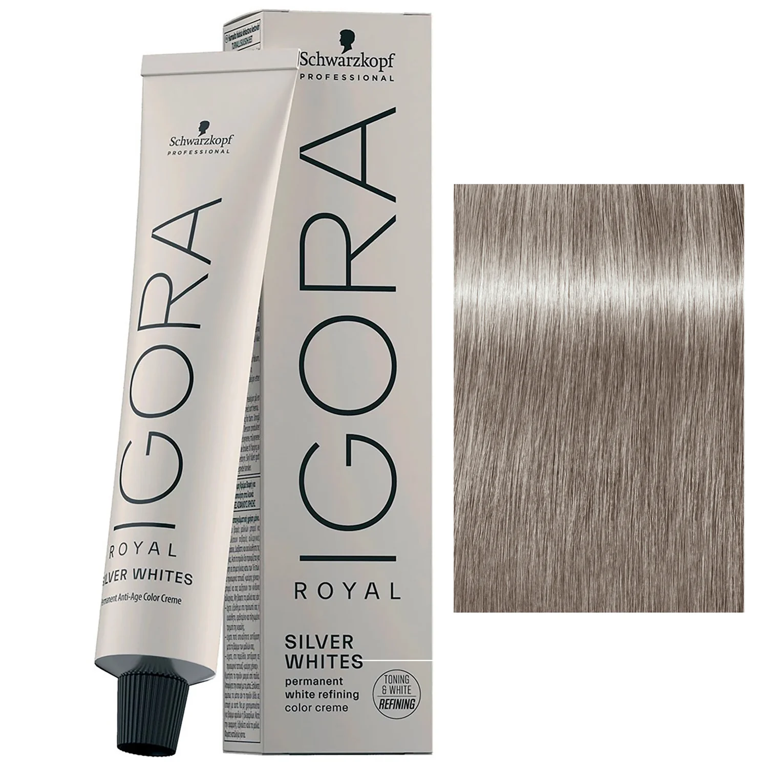 Tube Coloration Igora Royal Silver Whites Schwarzkopf 60 ML - Image 2