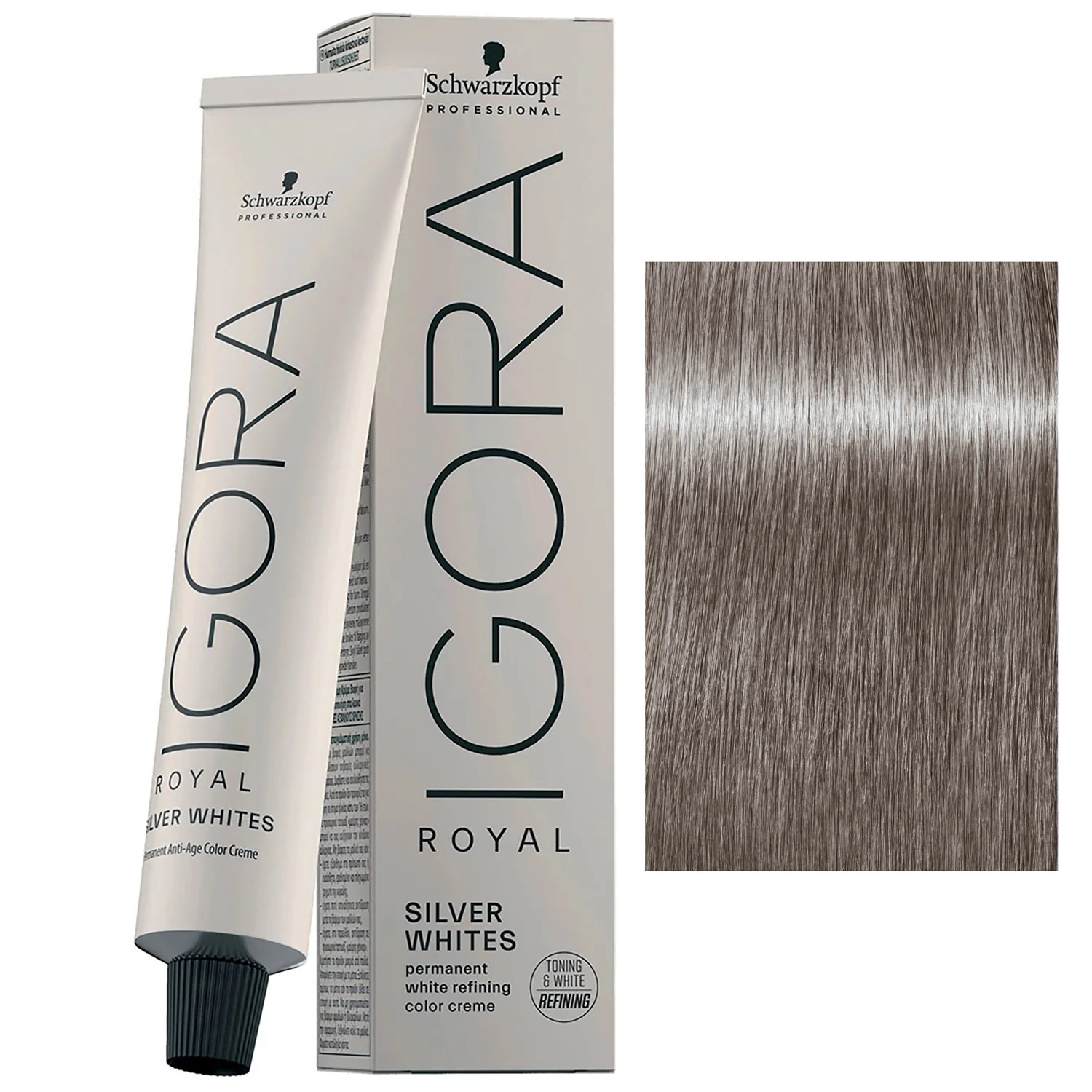 Tube Coloration Igora Royal Silver Whites Schwarzkopf 60 ML - Image 3
