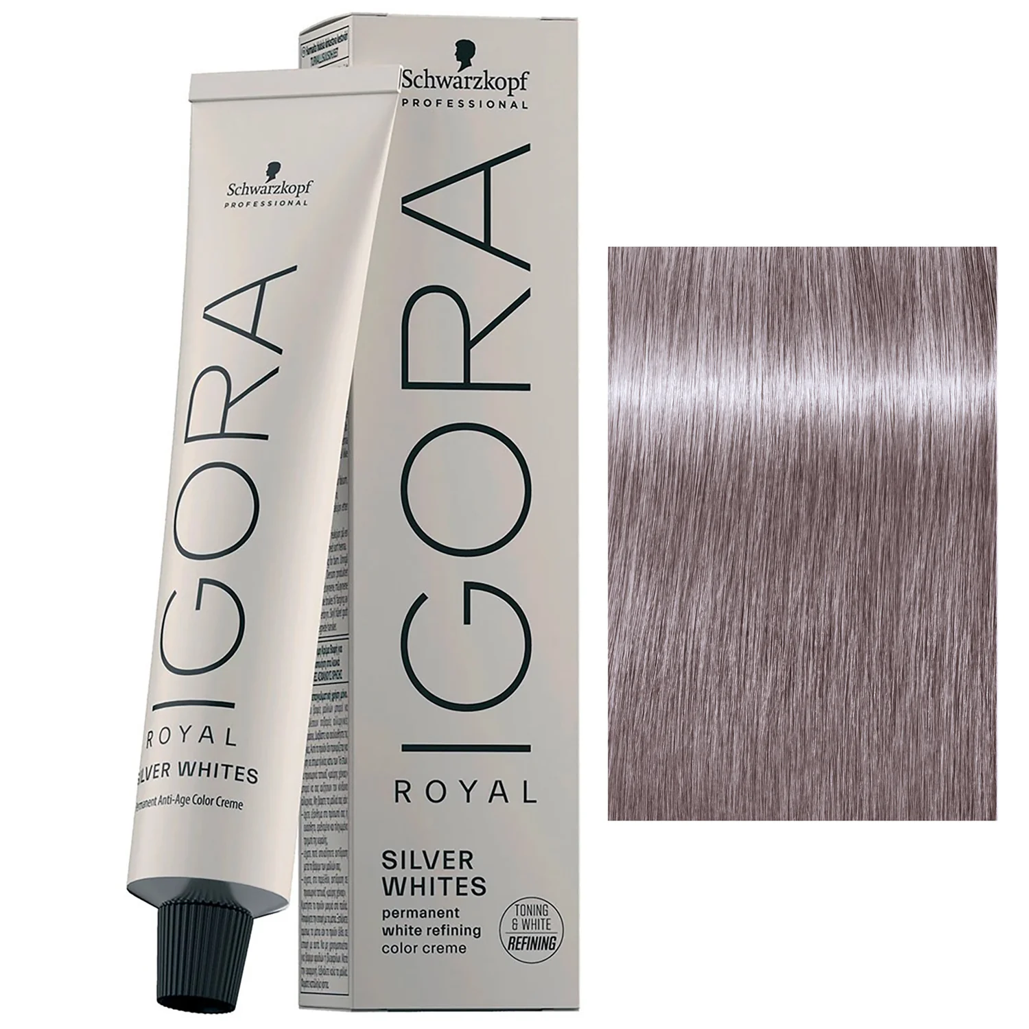 Tube Coloration Igora Royal Silver Whites Schwarzkopf 60 ML - Image 4