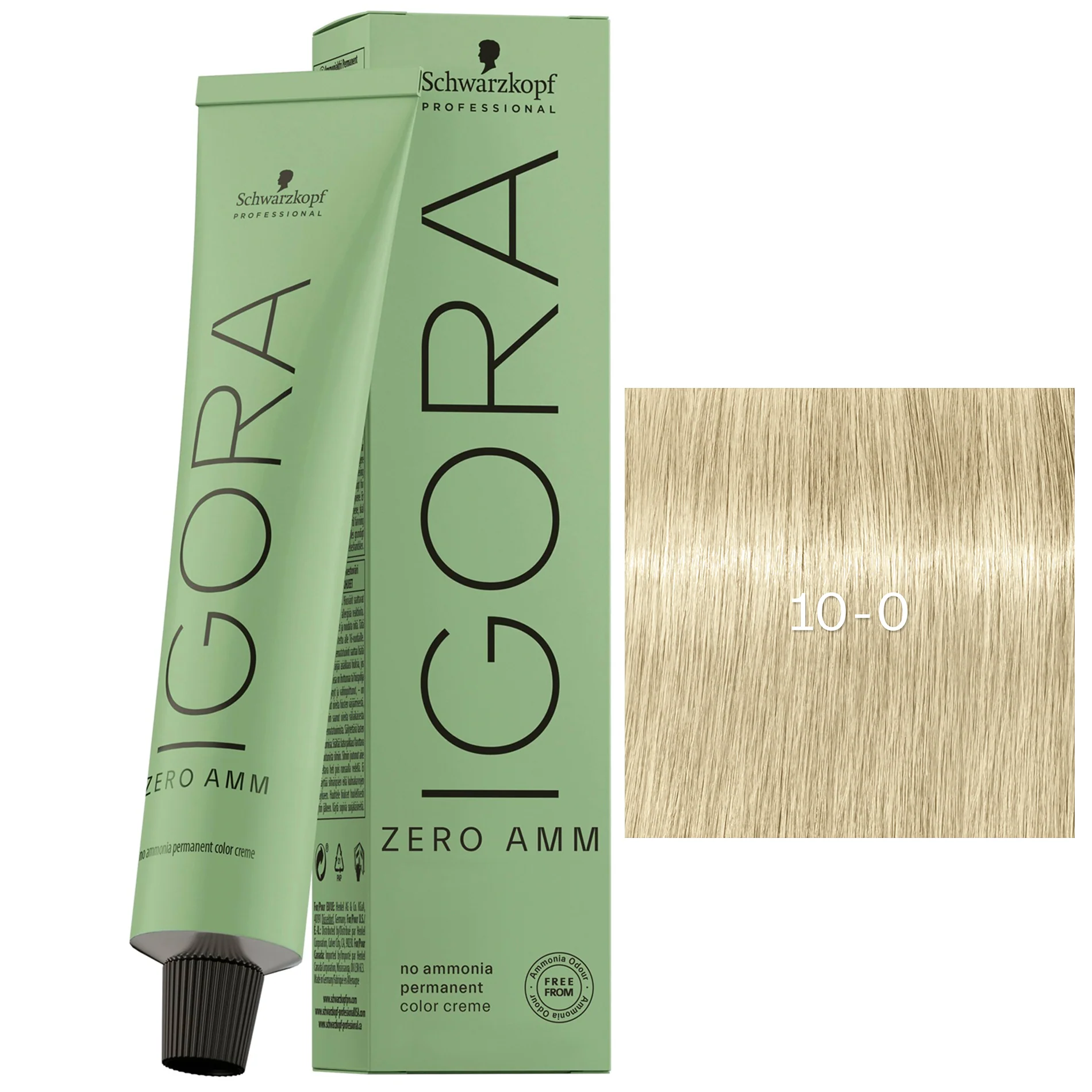 Tube Coloration Igora Zéro Amm Schwarzkopf 60 ML - Image 26