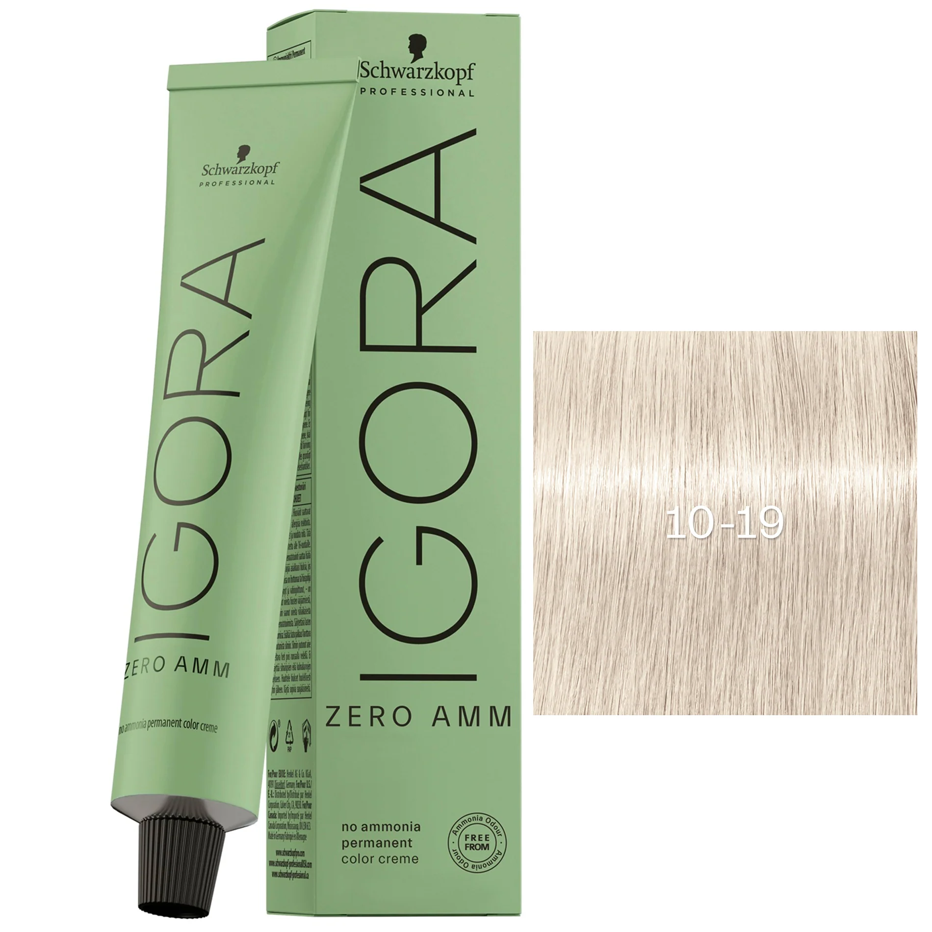 Tube Coloration Igora Zéro Amm Schwarzkopf 60 ML - Image 28