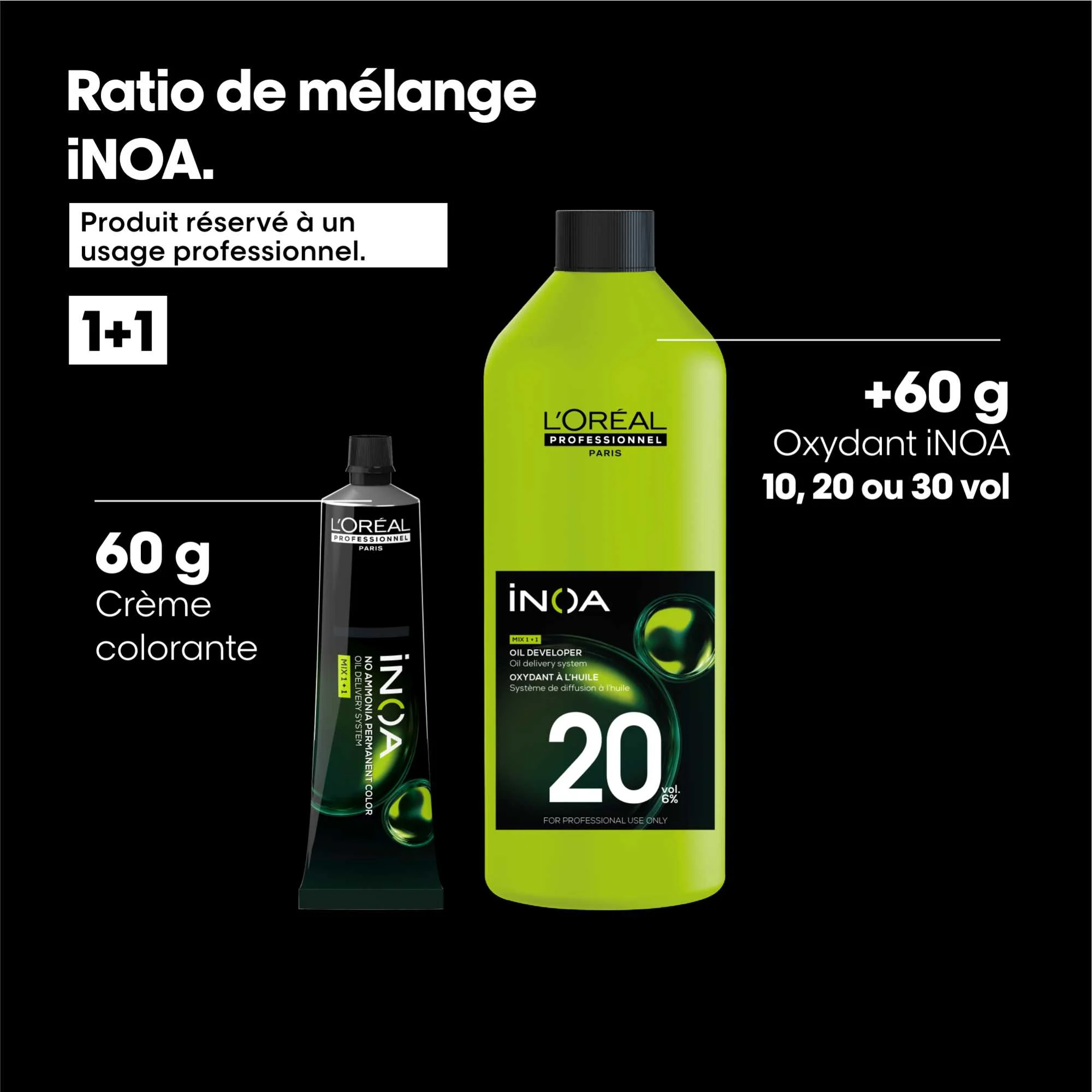 Tube Coloration Inoa L'Oréal Professionnel 60 ML - Image 3