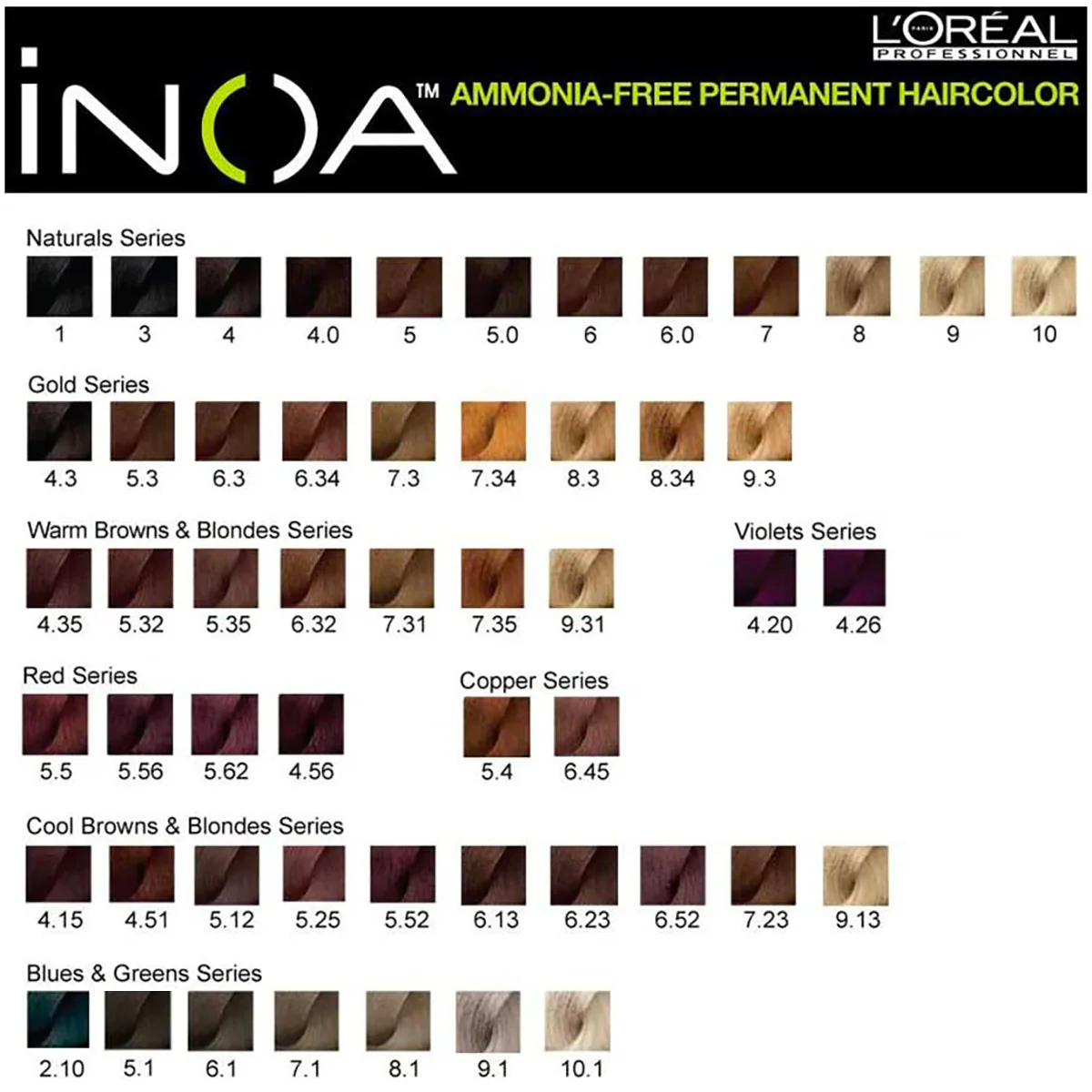 Tube Coloration Inoa L'Oréal Professionnel 60 ML - Image 5
