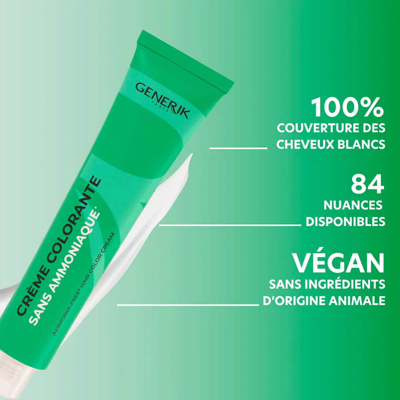 Tube Coloration Sans Ammoniaque Generik 100 ML - Image 3